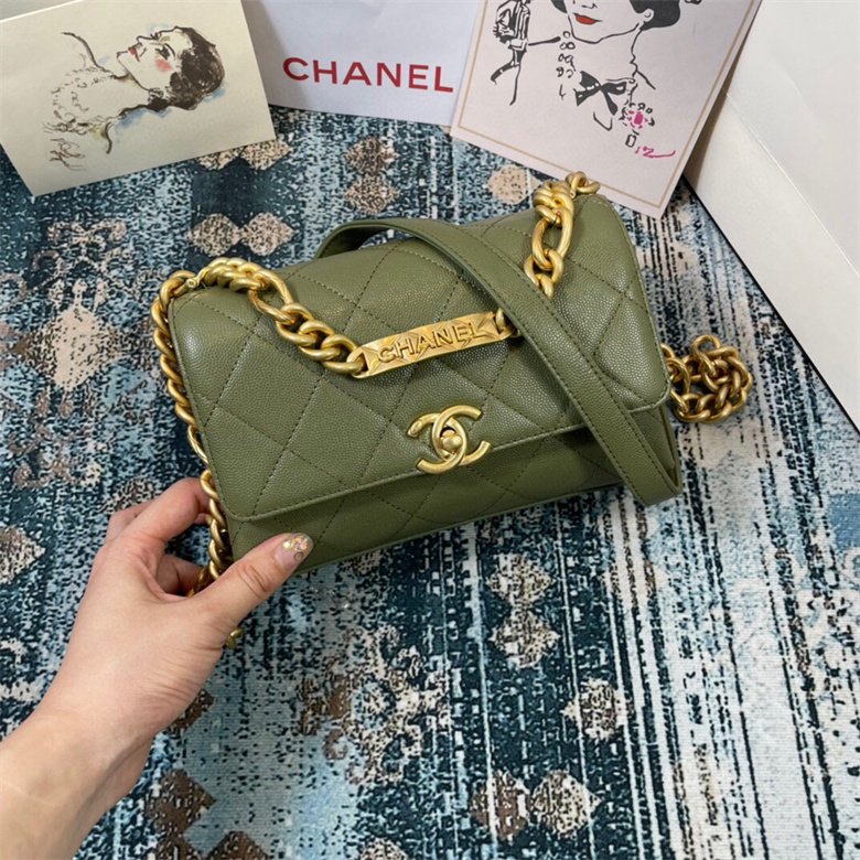 Chanel AS2711 B06454 ND356 迷你口盖包