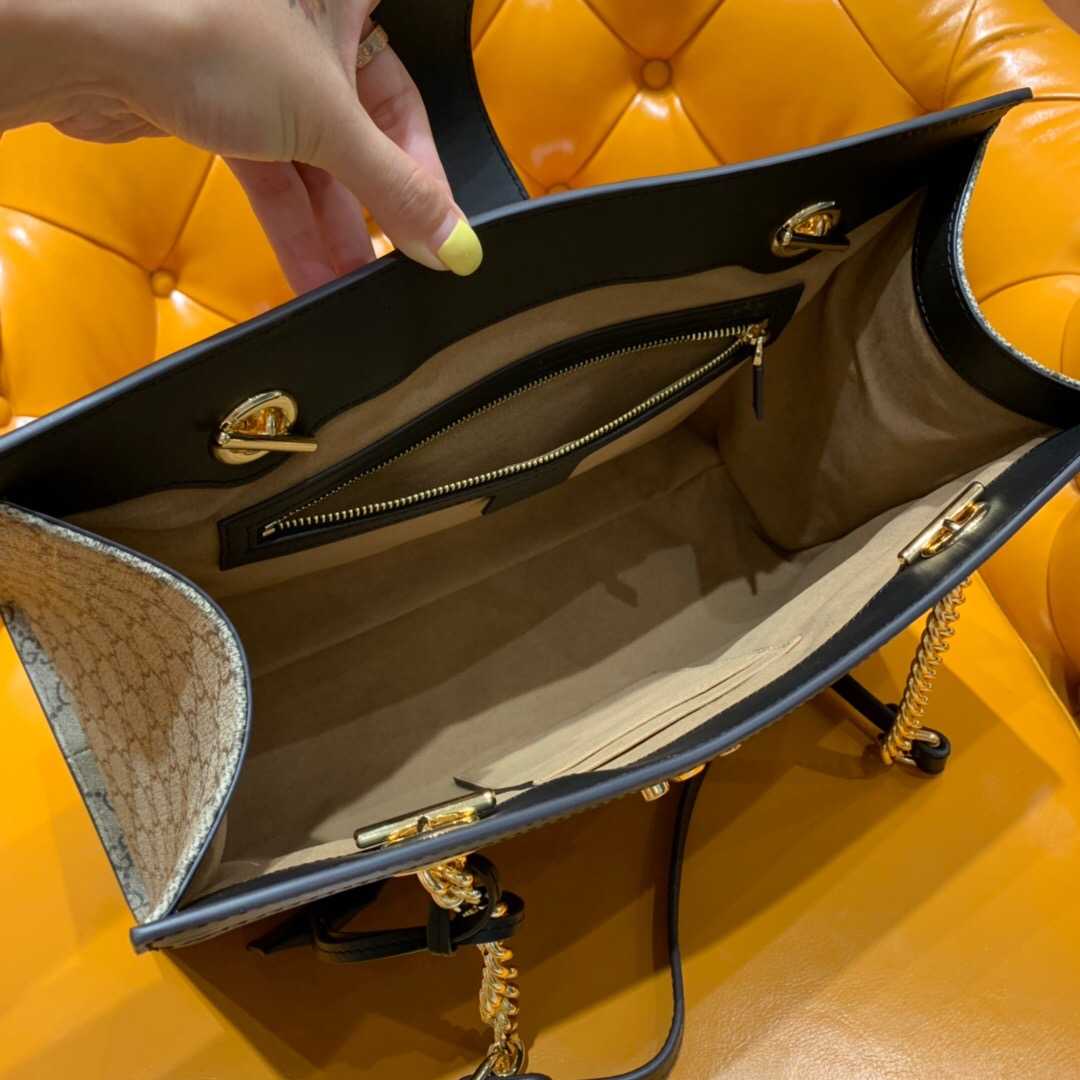 Gucci/古驰 479197 KHNKG 9769 Padlock系列中号GG肩背包