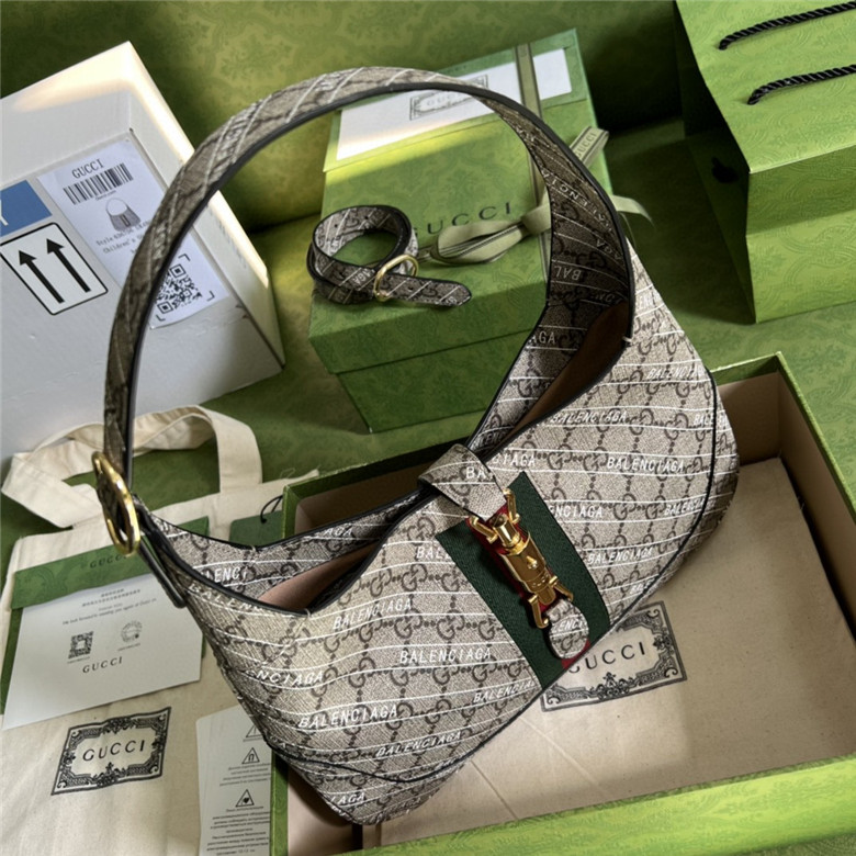 Gucci 636706 The Hacker Project系列 Jackie 1961小号手袋