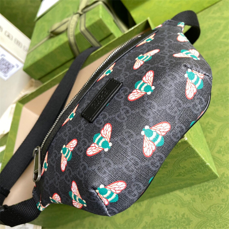 Gucci 675181 UIEBN 1058 Bestiary系列蜜蜂腰包