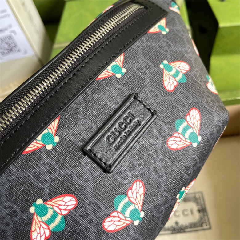 Gucci 675181 UIEBN 1058 Bestiary系列蜜蜂腰包