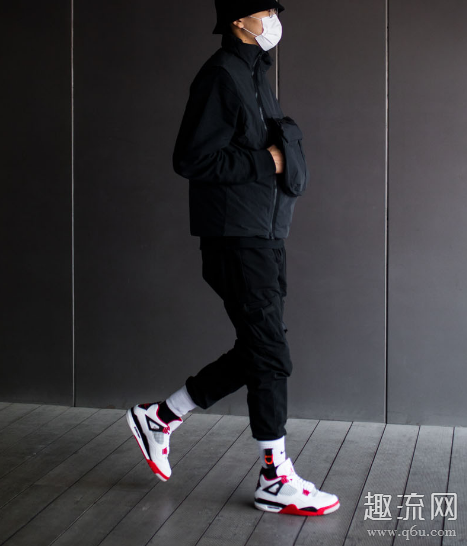 aj4白红二手奢侈品2020价格趋势？aj4白红二手奢侈品上脚穿搭图