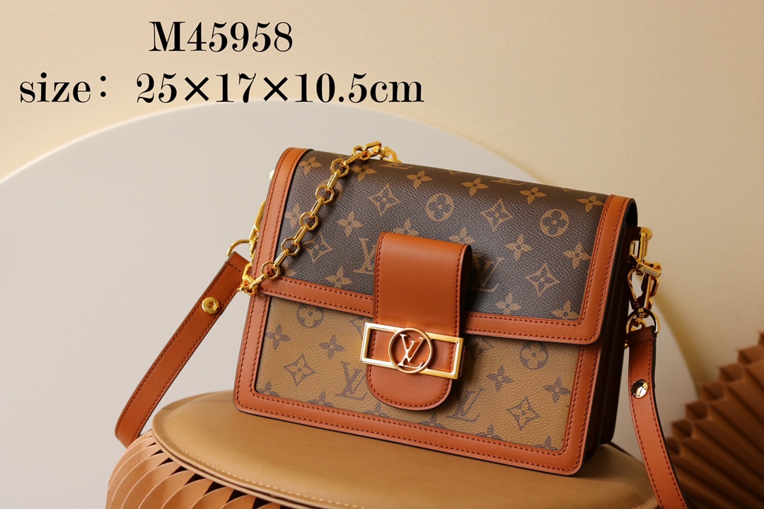 lv M45958 DAUPHINE 中号手袋