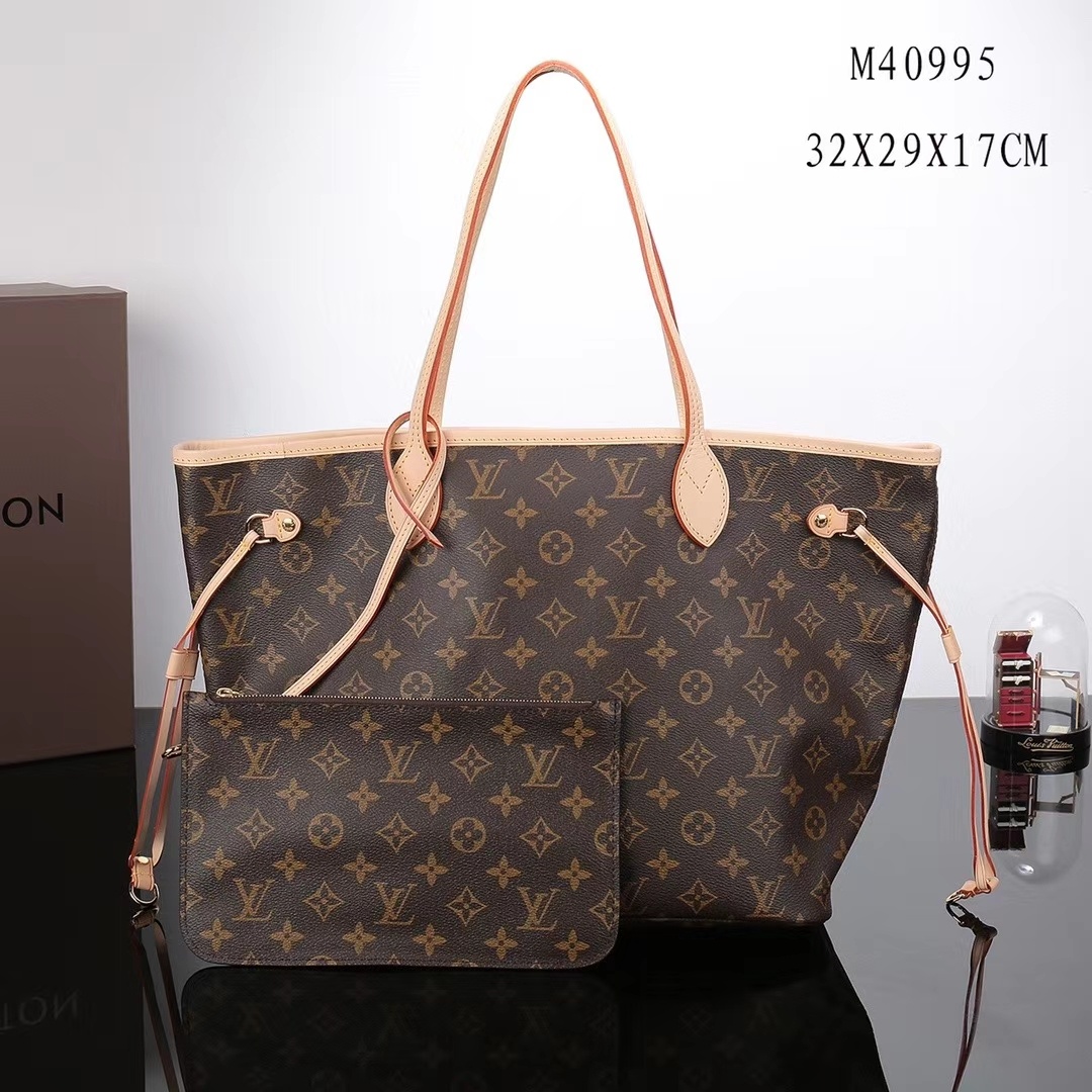 lv M40995 NEVERFULL 中号手袋