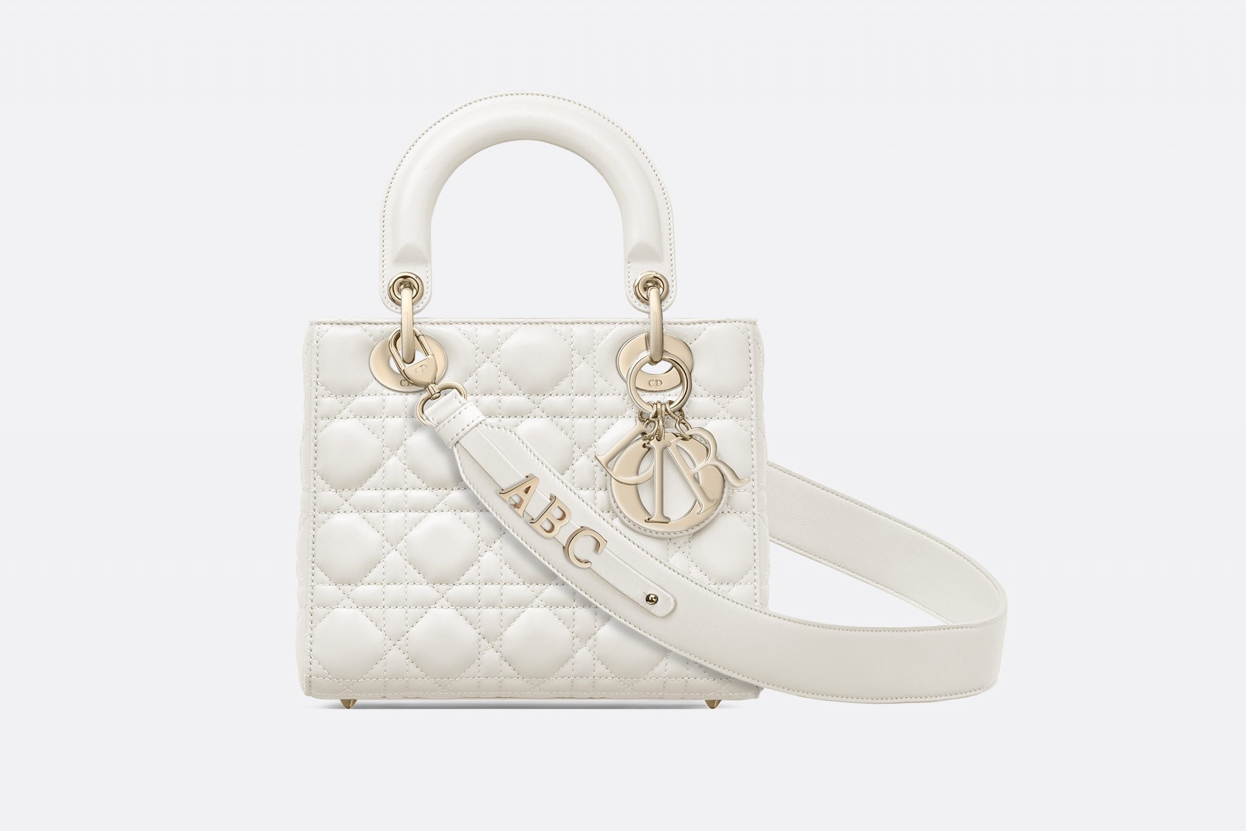 广州白云皮具城迪奥包包新品：DIOR小号 Lady Dior My ABCDior 手袋 