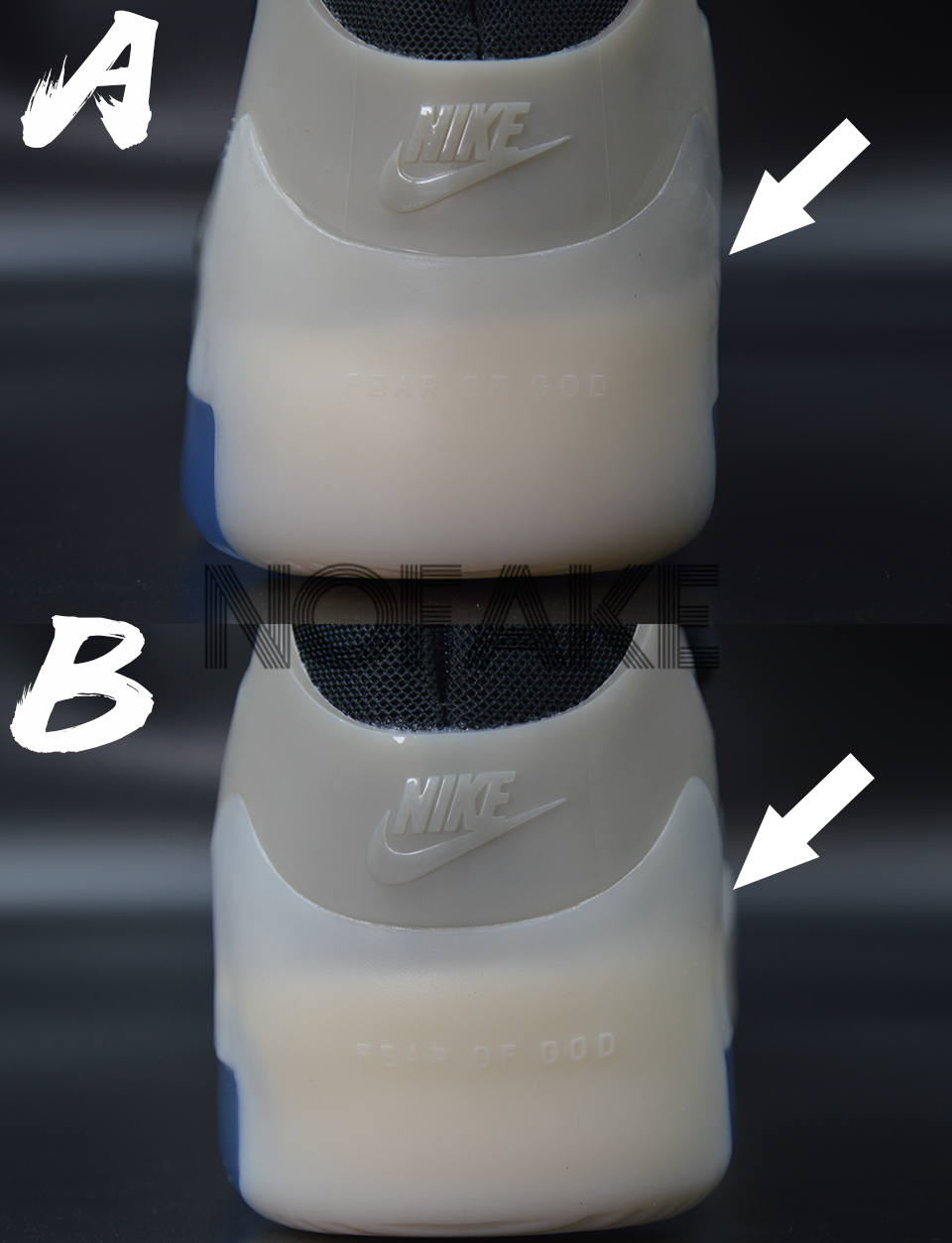 NIKE AIR FOG 1怎么辨别真假？认清几个细节轻松鉴定 NIKE AIR FOG 1