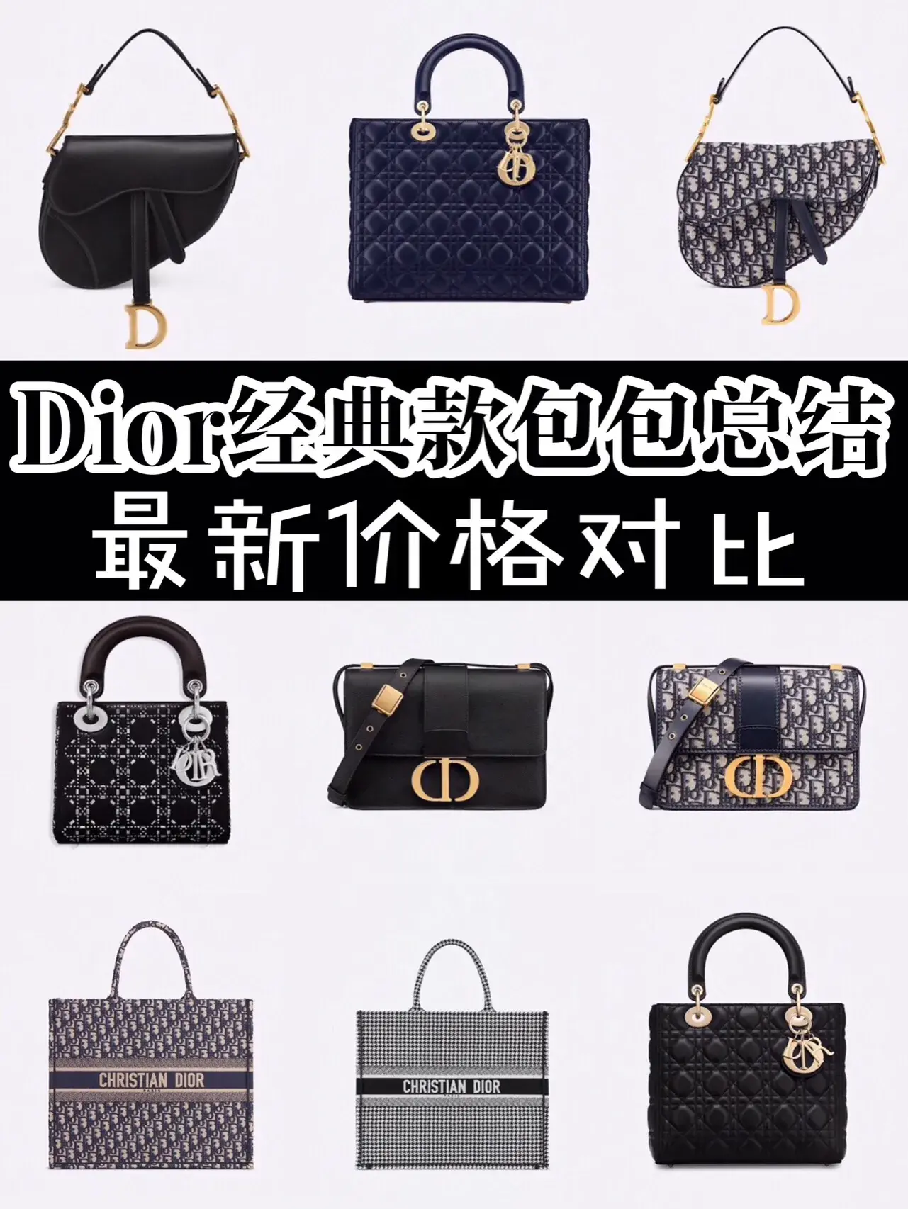 Dior 迪奥经典款包包合集