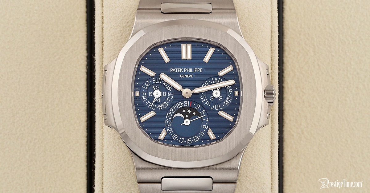 Patek Philippe Nautilus Perpetual Calendar 5740 1g 001 Dial