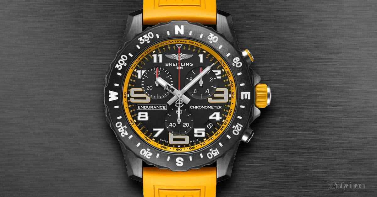 Breitling Endurance Pro Quartz 44mm Yellow