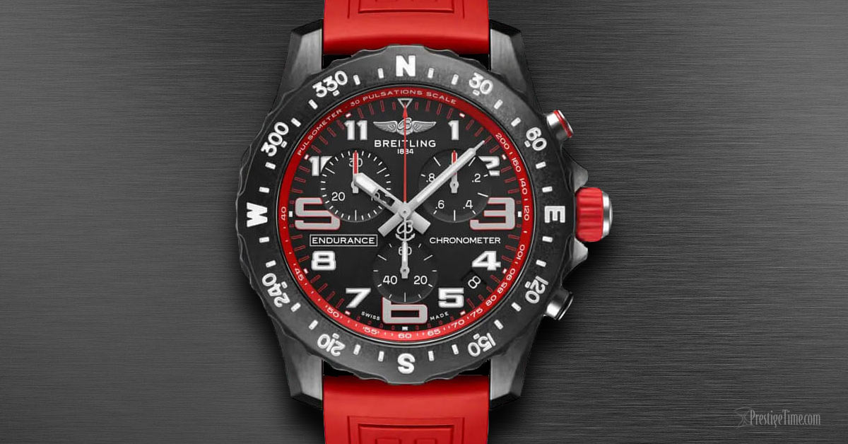 Breitling Endurance Pro Quartz 44mm Red