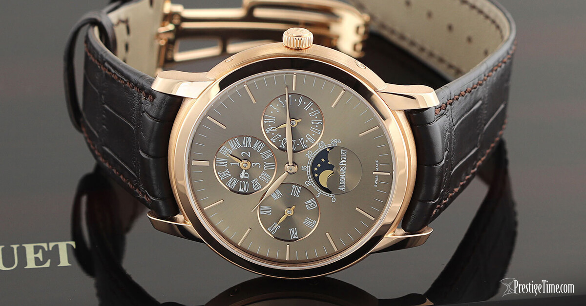 Audemars Piguet Jules Audemars Perpetual Calendar Case Dial