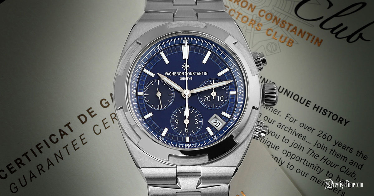 Vacheron Constantin Overseas Chronograph Dial