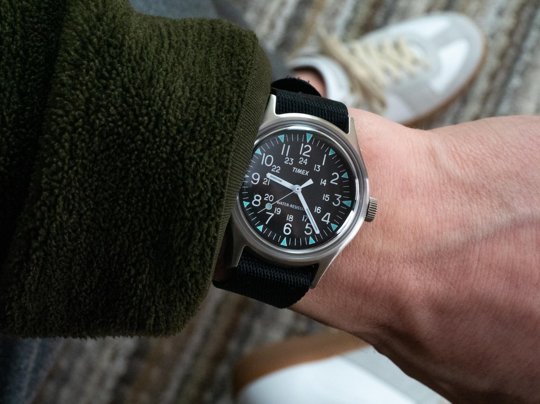 Timex Camper 36 on wrist 2