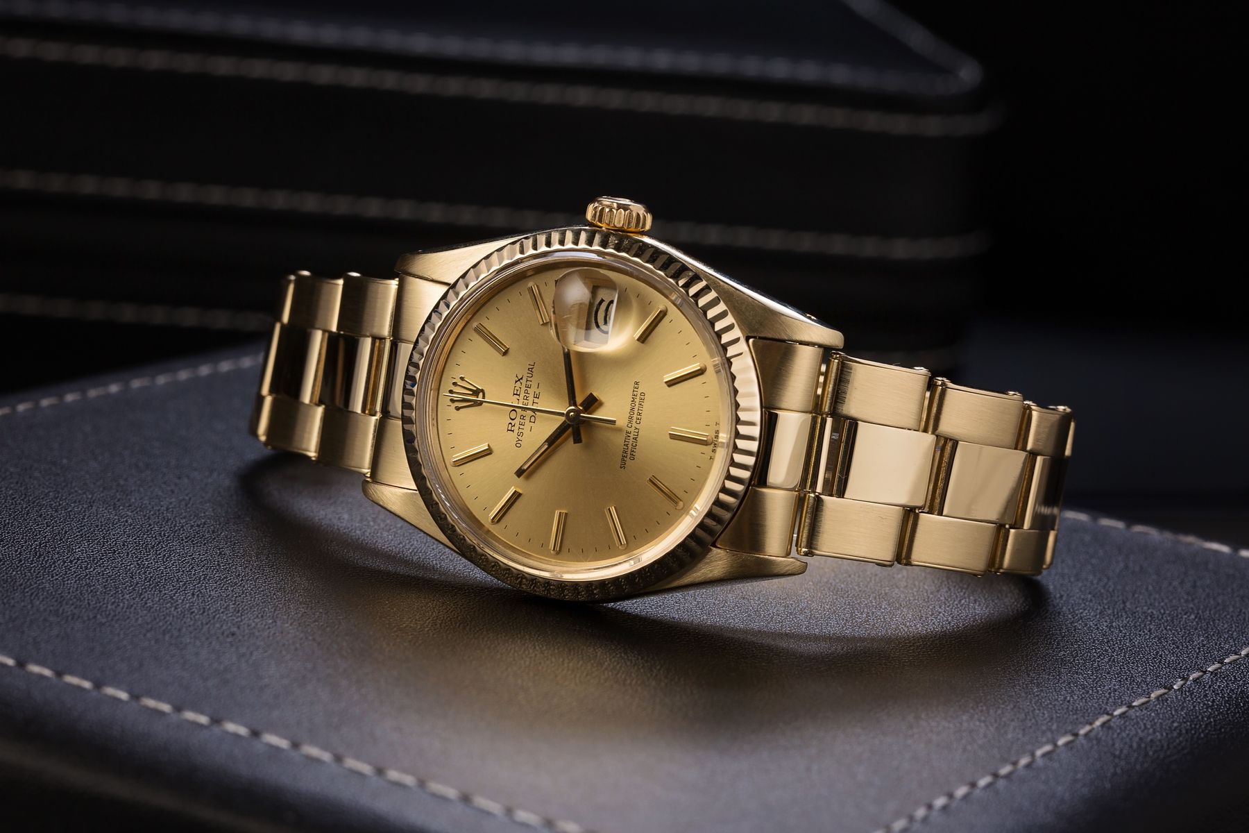 Rolex Date vs Datejust Yellow Gold 