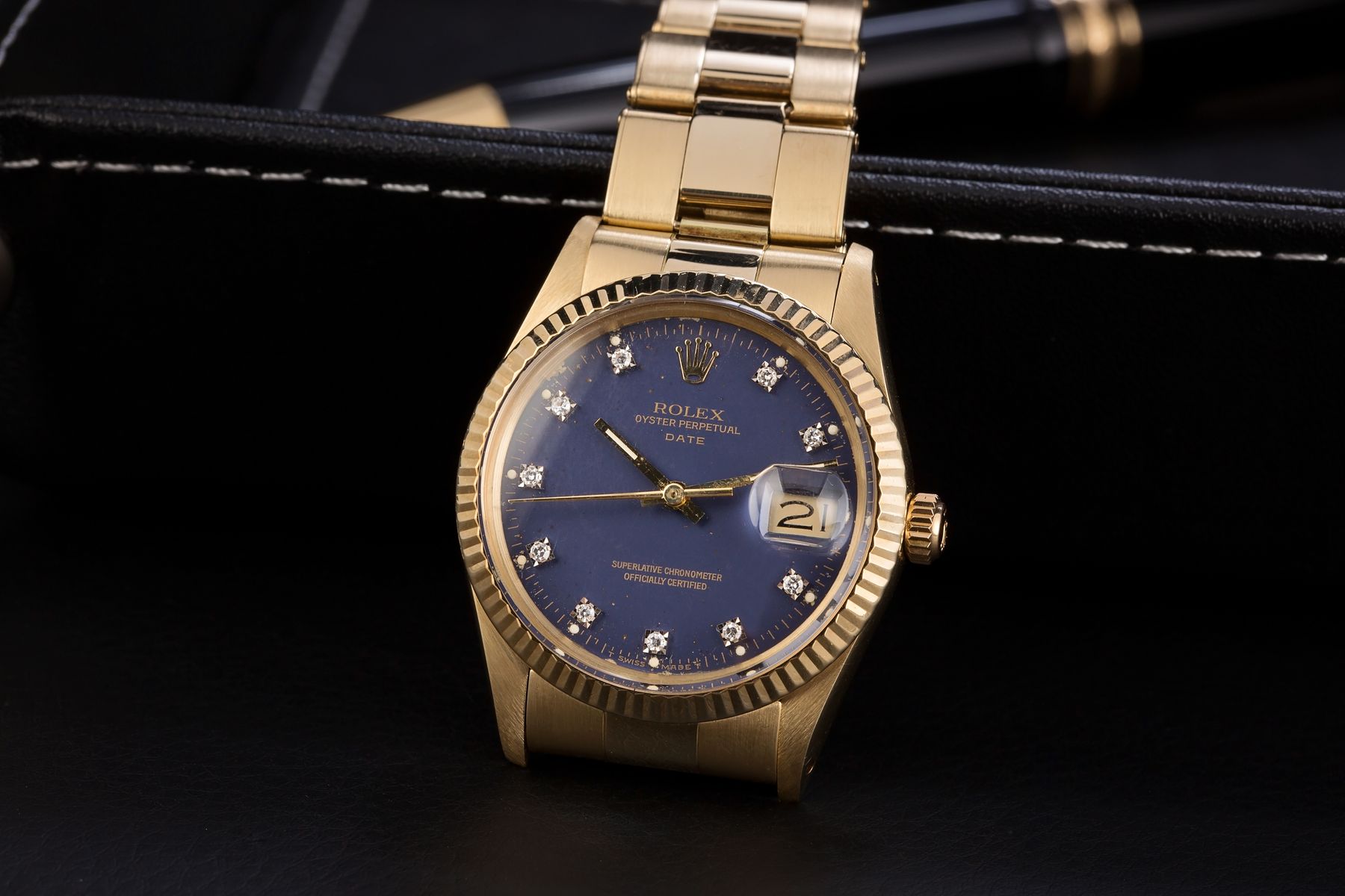 Rolex Date vs Datejust Vintage Diamond Dial Oyster Bracelet