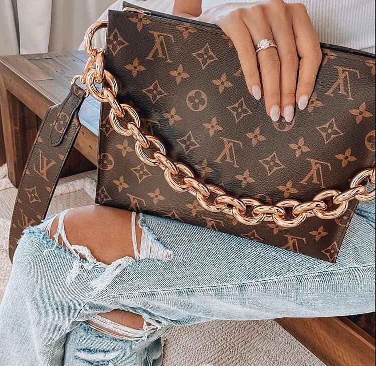 Louis Vuitton Toiletry worn as a bag