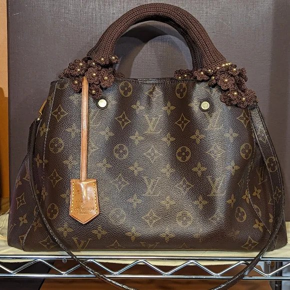 lv speedy 25棋盘格上身效果图