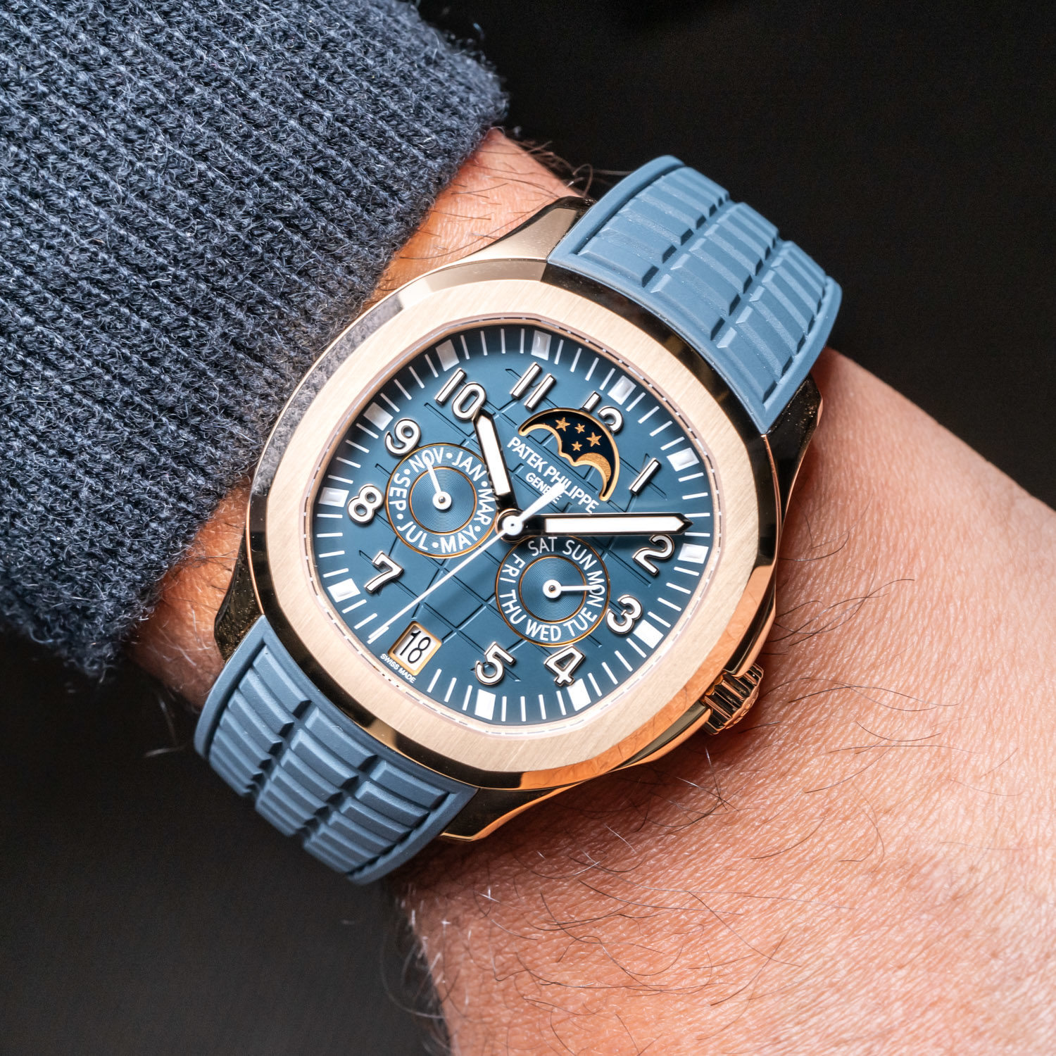 Patek philippe aquanaut luce annual calendar