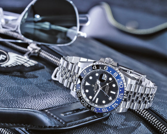 Rolex GMT-Master II "Batman" - reclining