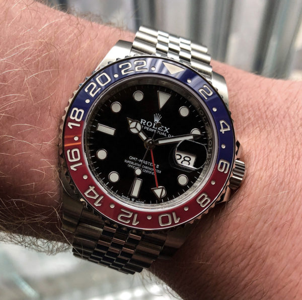 昆明哪里回收劳力士蝙蝠侠？昆明二手劳力士 GMT-Master II “Pepsi” Ref. 126710 BLRO评测