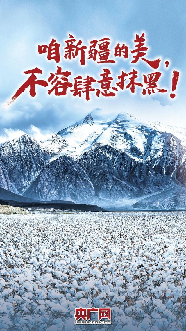 国外服装品牌“碰瓷”新疆棉花 夹着所谓人权的招牌就能“乱弹”吗？