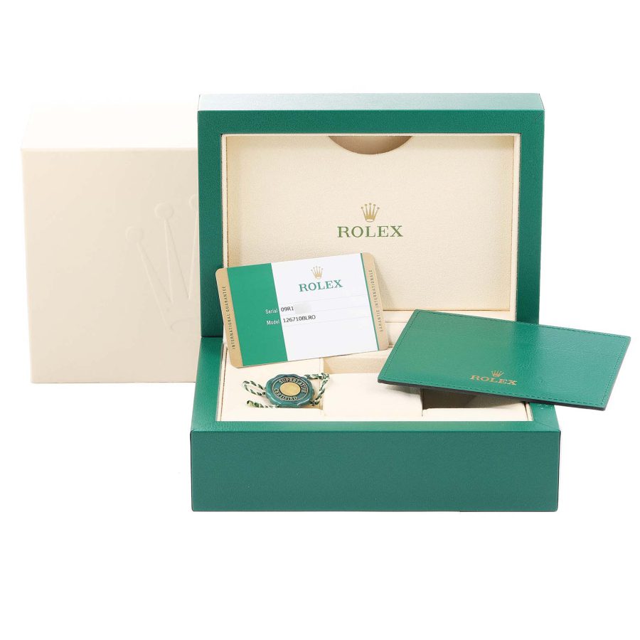 Rolex Warranty packaging