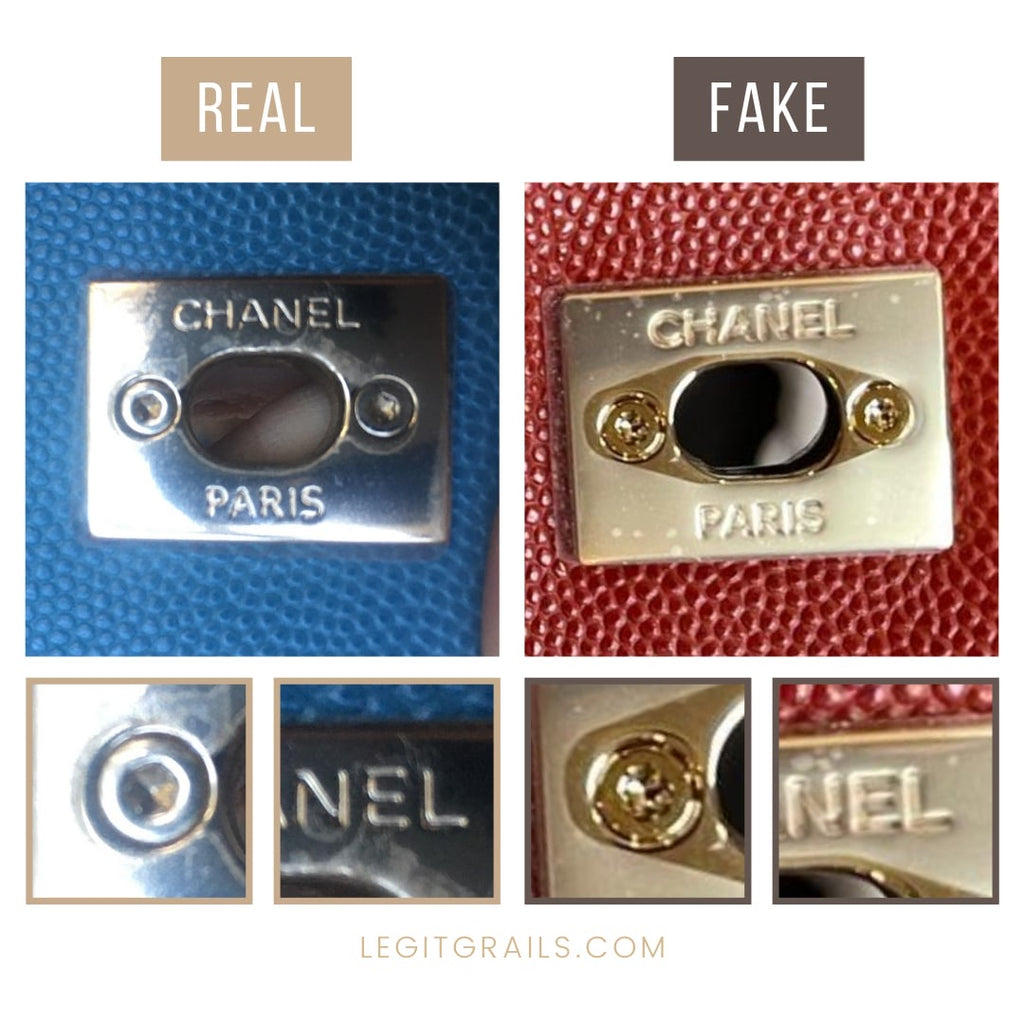 Real Vs Fake Chanel Coco Handle Bag