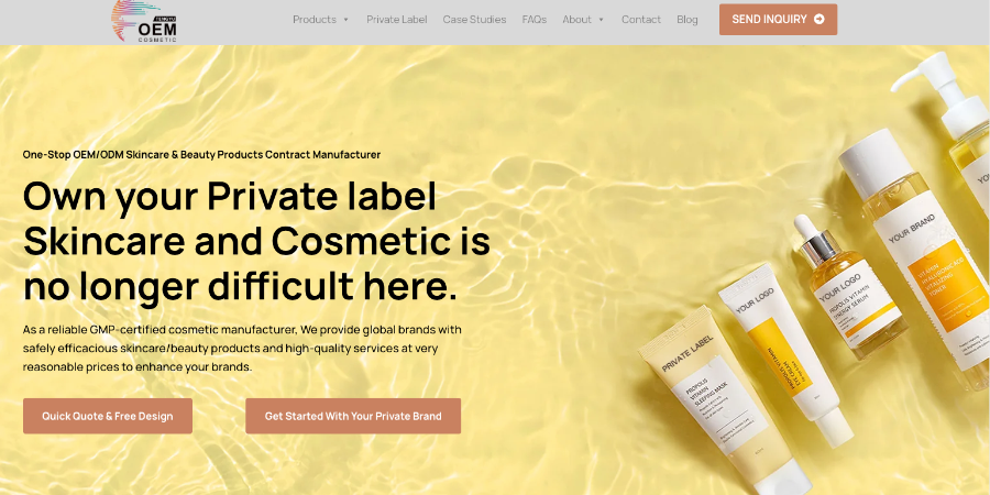 Top 10 Private Label Cosmetics Manufacturers in China