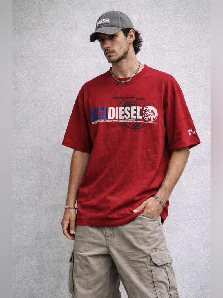 Diesel Shirts | Vintage Diesel Y2k Graphic T