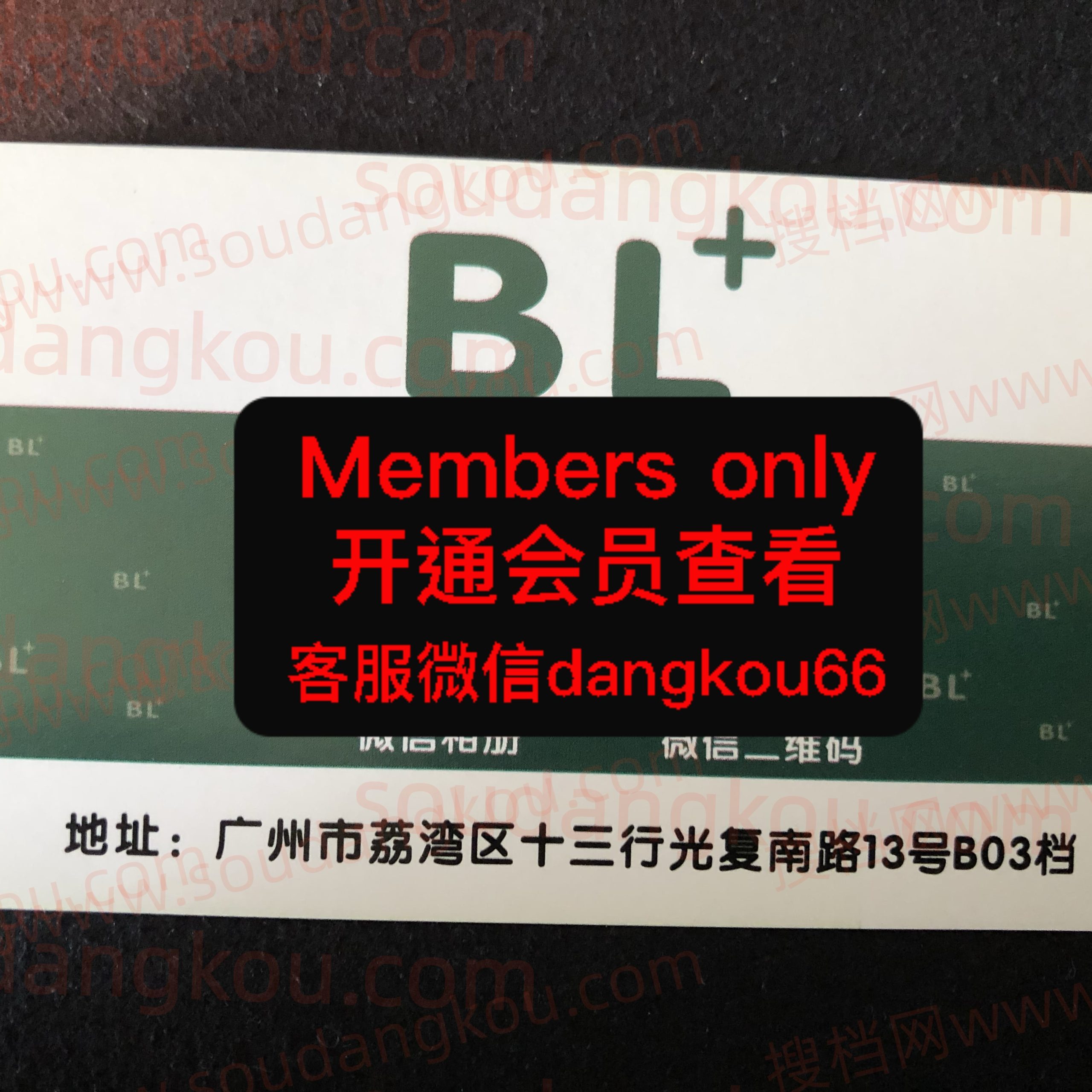 BL+ wholesale vendor in Guangzhou