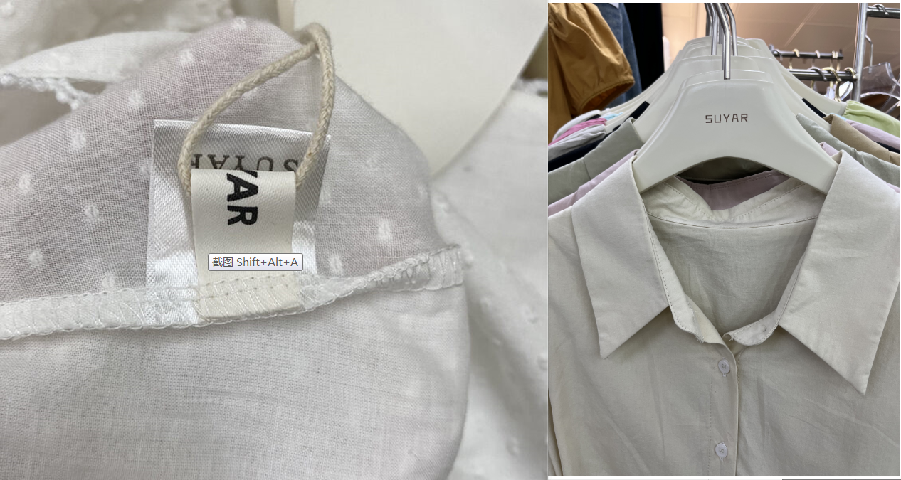 SUYAR.-南城4F36 Shahe Clothing Market Vendors wholesale vendor SUYAR.-南城4F36 档口图
