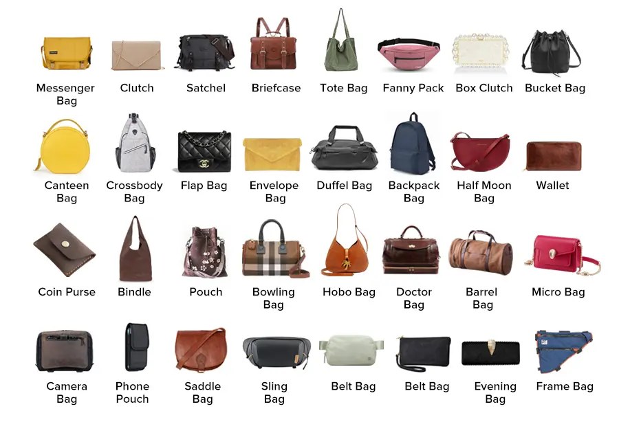 32 Types of Handbags And Their Usage Scenarios You Should Know 资讯 档口微信二维码及货源实拍